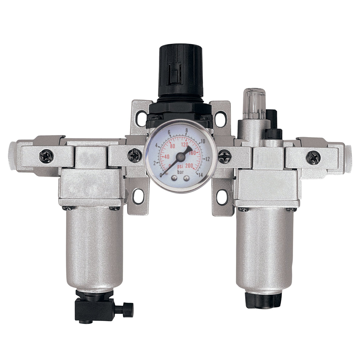 Modular Filter, Regulator & Lubricator (Gauge Included), 1" NPT