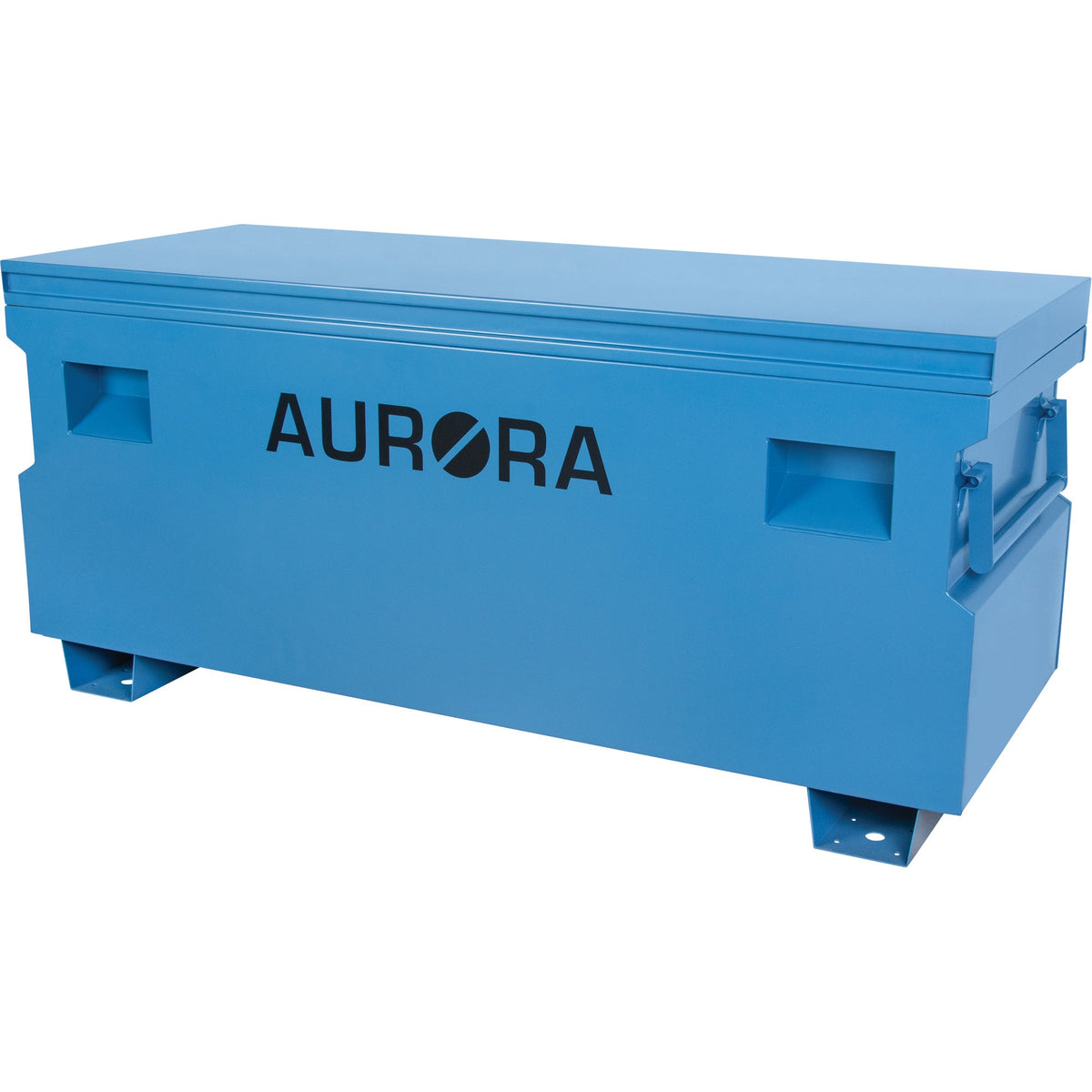 Jobsite Tool Box, 60" x 24" x 27-1/2", Steel, Blue