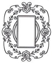 Creative Expressions Stamps  - Petal Garland