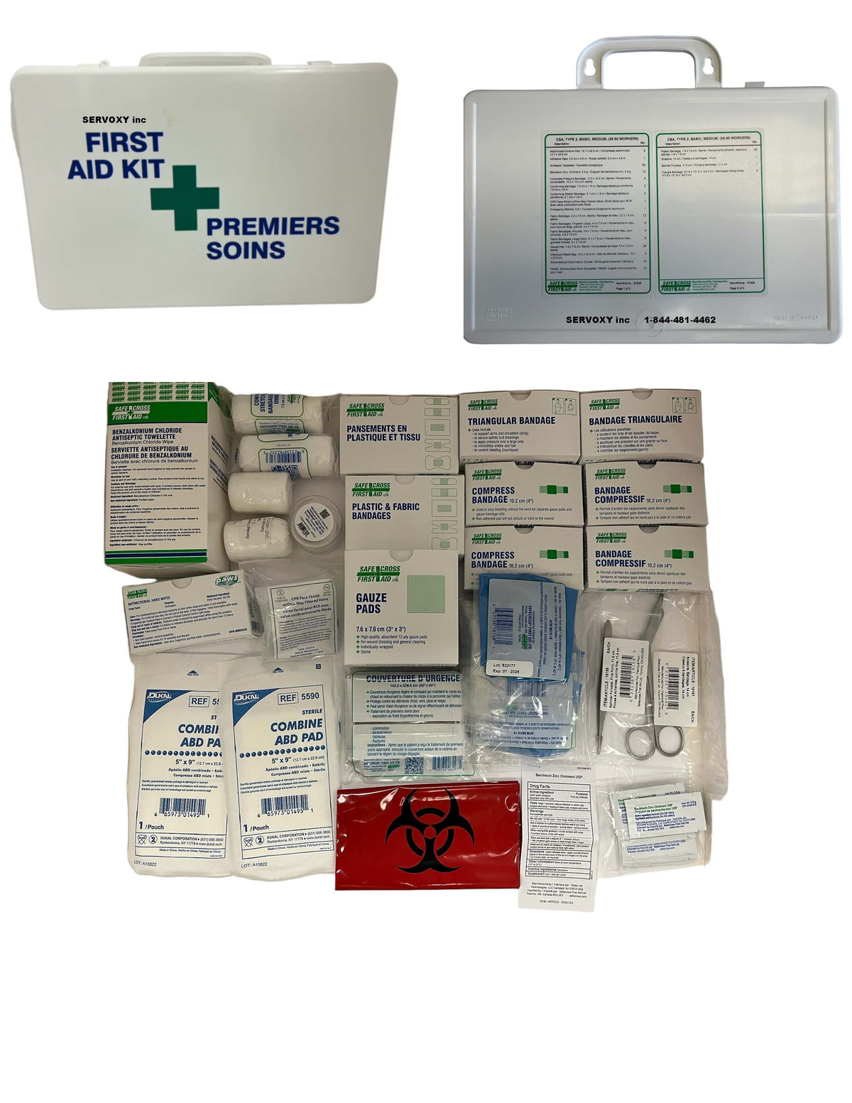 CSA Z1220 Type 2 First Aid Kit, Low-Risk, 26-50 Workers