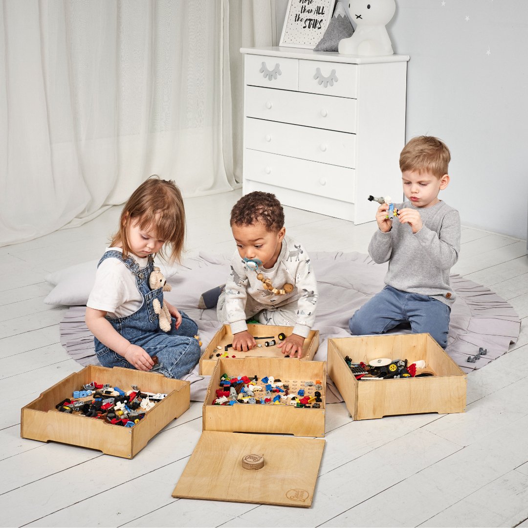 Goodevas Wooden Building Block Sorter