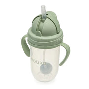Non-Spill Weighted Straw Cup 9 oz | noüka | Moss