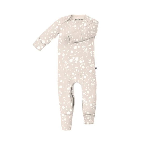 Gunamuna Convertible Footie, Flora Blush