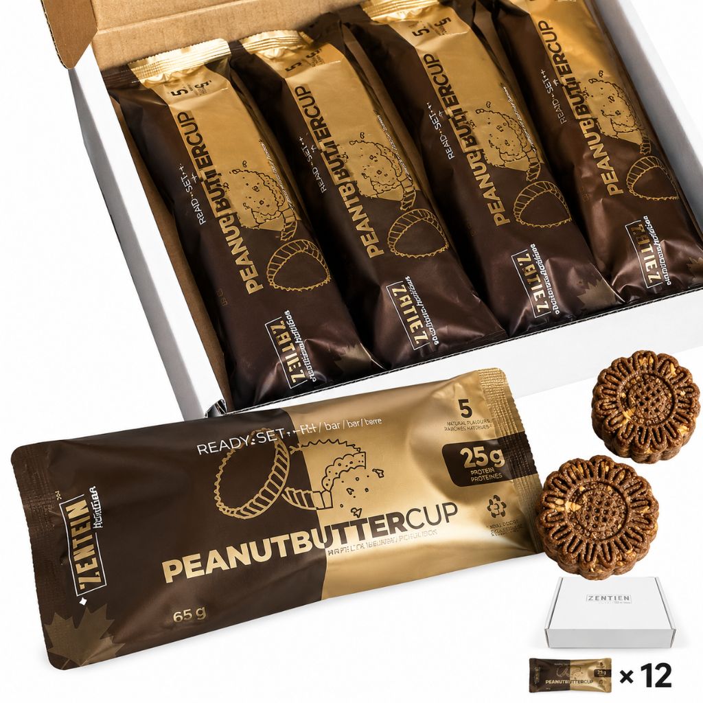 Zentein Nutrition Collagen Protein Bars, Box of 12